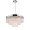 Cwi Lighting Carlotta 12 Light Down Chandelier With Chrome Finish 5695P32-12-601 - alternate 1